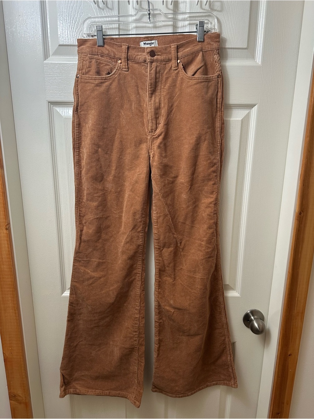 Wrangler Womens Retro Five Pocket High Rise Corduroy Trouser 29x34